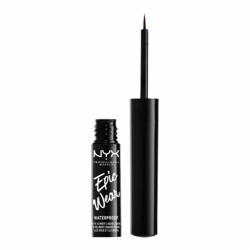 NYX Professional Makeup Epic Wear Liquid Eyeliner 2 Brown Perspective: front