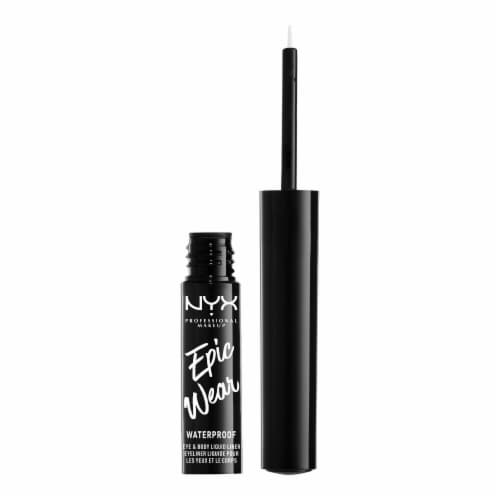NYX Professional Makeup Epic Wear Liquid Eyeliner 4 White Perspective: front