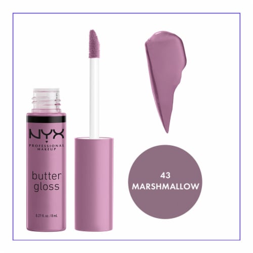 NYX Professional Makeup Butter Gloss 43 Marshmallow Perspective: front