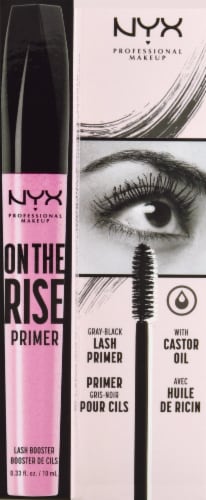 NYX Professional Makeup On The Rise Gray-Black Lash Booster Primer Perspective: front
