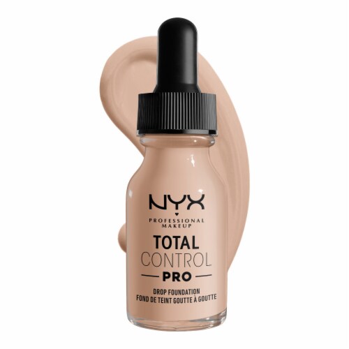 NYX Professional Makeup Total Control Pro Drop Foundation 3 Porcelain Perspective: front