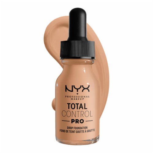 NYX Professional Makeup Total Control Pro Drop Foundation 7 Natural Perspective: front