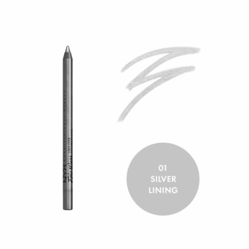 NYX Professional Makeup Epic Wear Eyeliner Stick 01 Silver Lining Perspective: front