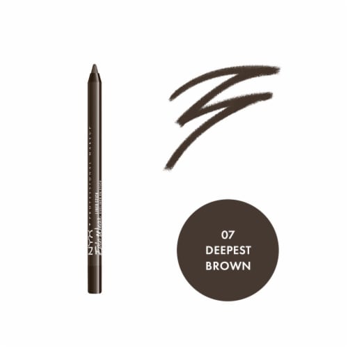 NYX Professional Makeup Epic Wear Eyeliner Stick 07 Deepest Brown Perspective: front