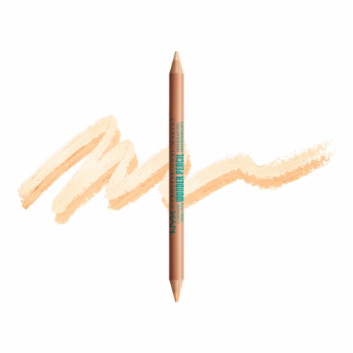 NYX Professional Makeup Wonder Pencil Micro Highlighting Duo Stick 02 Medium Perspective: front