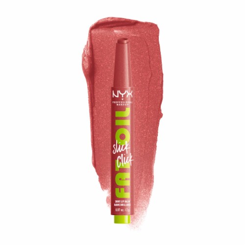 NYX Professional Makeup Fat Oil Slick Click Lip Balm 03 No Filter Needed Perspective: front