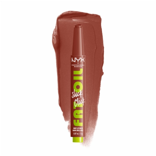 NYX Professional Makeup Fat Oil Slick Click Lip Balm 05 Link In My Bio Perspective: front