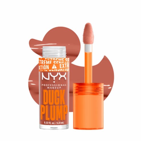 NYX Professional Makeup Duck Plump Lip Gloss 04 Apri-Caught Perspective: front