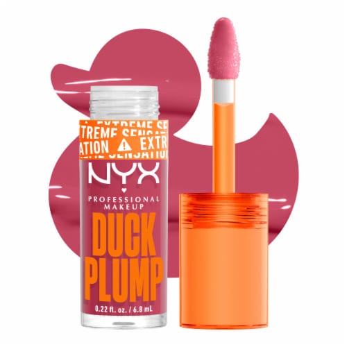 NYX Professional Makeup Duck Plump Lip Gloss 09 Strike A Rose Perspective: front