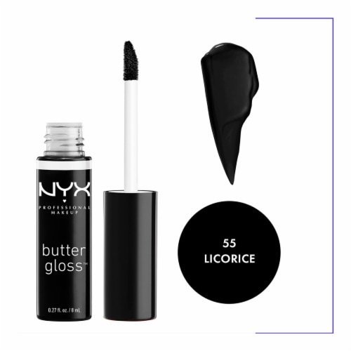 NYX Professional Makeup Butter Gloss 55 Licorice Perspective: front