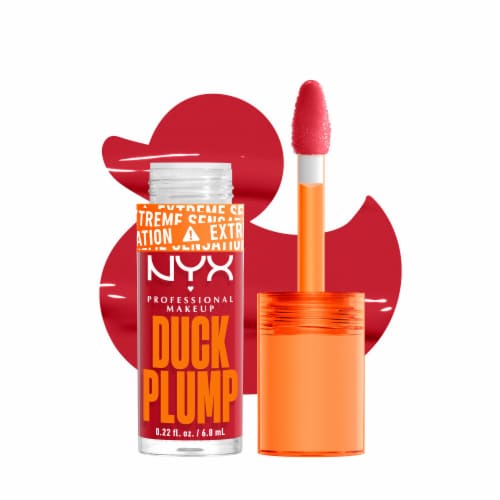 NYX Professional Makeup Duck Plump Lip Gloss 19 Cherry Spice Perspective: front