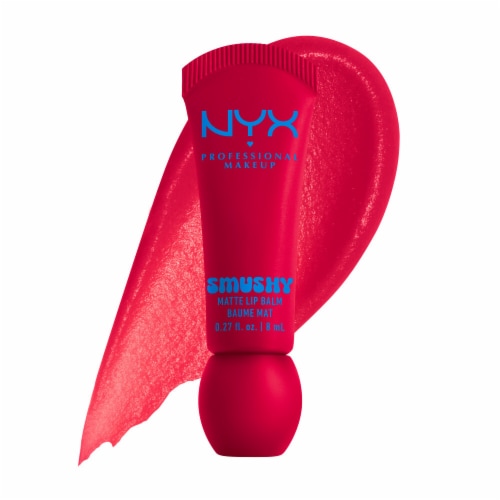 NYX Professional Makeup Smushy Lip Balm Matte Finish 10 Sassy Stuff Perspective: front