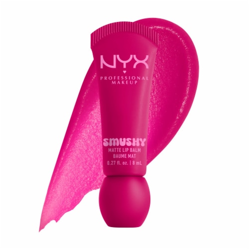 NYX Professional Makeup Smushy Lip Balm Matte Finish 04 She's Serving Perspective: front
