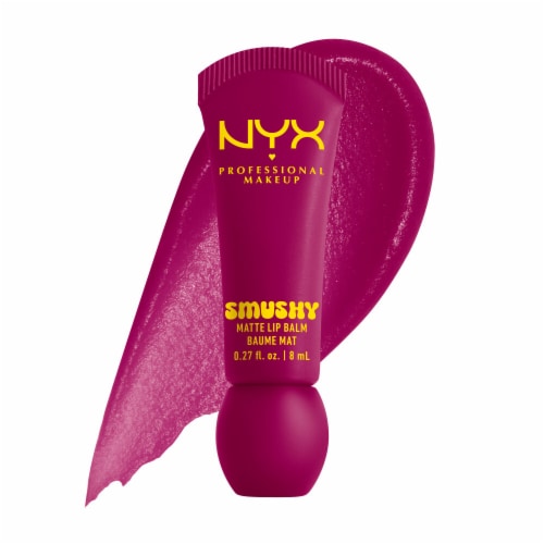 NYX Professional Makeup Smushy Lip Balm Matte Finish 12 Silly Sippin' Perspective: front
