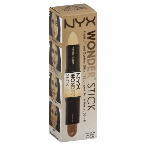NYX Light Wonder™ Stick Highlight and Contour Stick Perspective: front