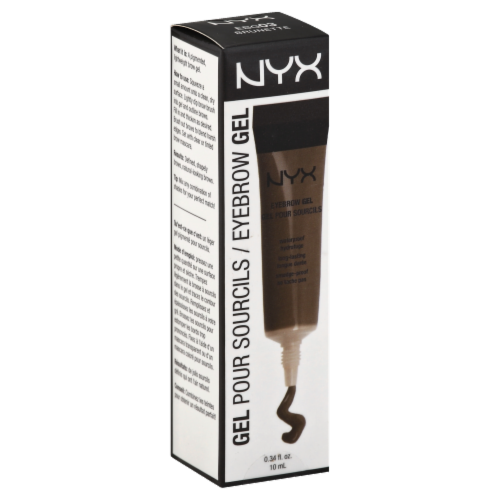NYX Professional Makeup Brunette Eyebrow Gel Perspective: front