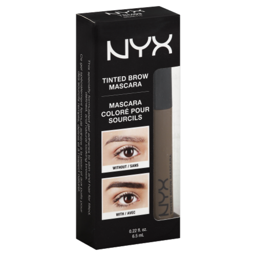 NYX Professional Makeup Brunette Tinted Brow Mascara Perspective: front
