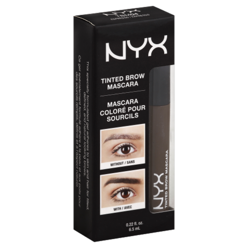 NYX Professional Makeup Espresso Tinted Brow Mascara Perspective: front