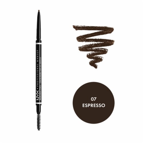 NYX Professional Makeup Micro Brow Pencil 7 Espresso Perspective: front