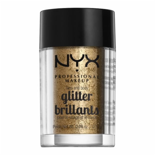 NYX Professional Makeup Glitter Brilliance Face + Body Glitter 8 Bronze Perspective: front