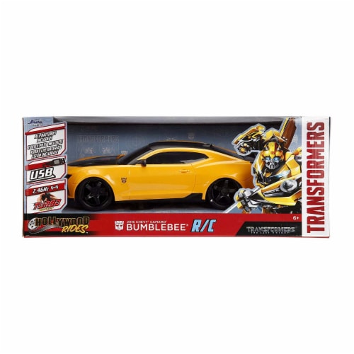 Jada Toys Hollywood Rides Transformers Bumblebee 2016 Camaro RC Car Perspective: front