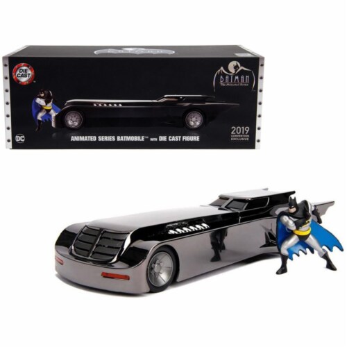 Jada Toys Batman Animated Series Batmobile Die Cast Set