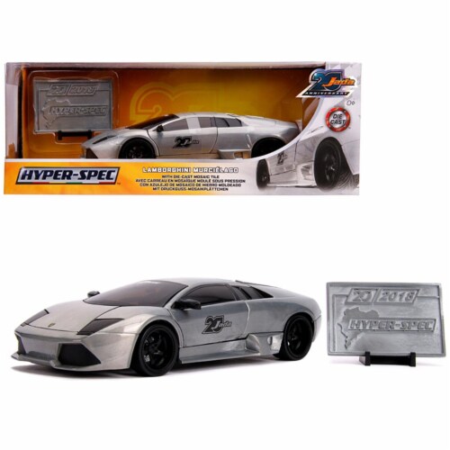 Jada 31084 Lamborghini Murcielago Raw Metal Hyper Spec Jada 20th