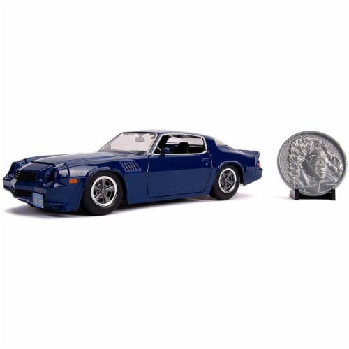 Jada 31110 Billys Chevrolet Camaro Z28 with Collectible Coin Stranger Things TV Series 1 by 2 Perspective: front