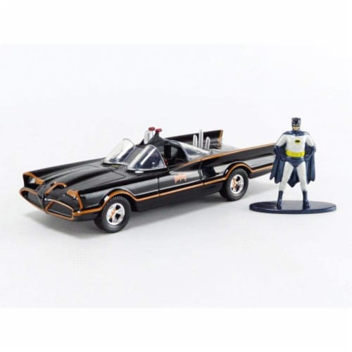 Jada 31703 1966 Batmobile with Diecast Batman Figurine Batman 1966-1968  Classic TV Series DC, 1 - Kroger