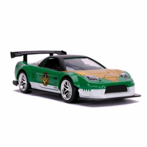 Jada 02 Honda Nsx Type R Japan Spec Green Ranger Power Rangers 1 By 32 Diecast Model 1 Qfc