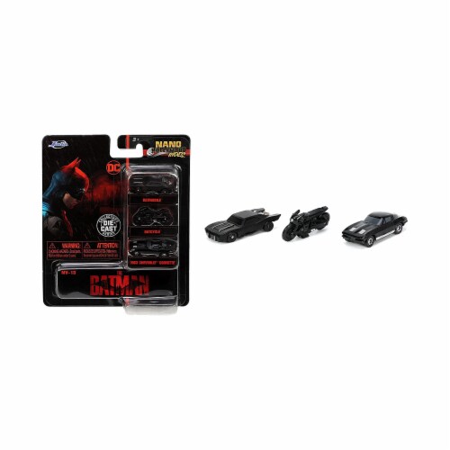 Jada® Nano Hollywood Rides® The Batman Toy Cars Perspective: front