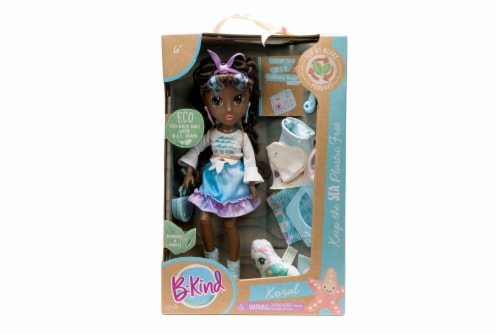 Be-Kind Koral Eco-Friendly Fashion Doll Perspective: front
