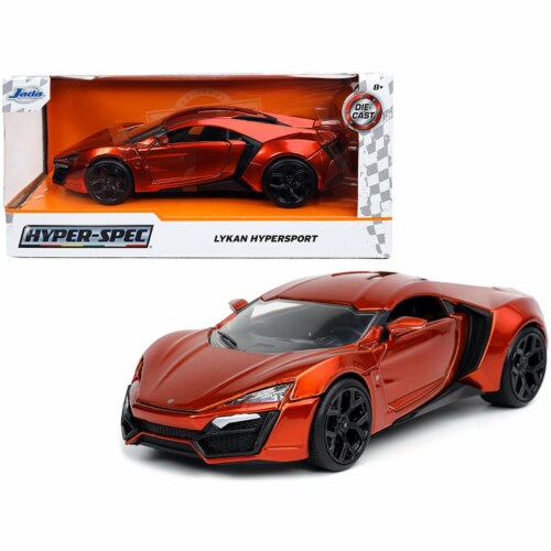 Lykan Hypersport Copper Hyper-Spec 1/24 Diecast Model Car by Jada