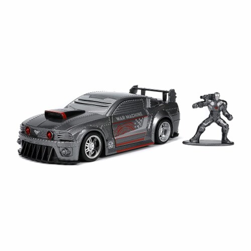 Jada Toys Marvel Avengers War Machine And 2006 Ford Mustang GT 1