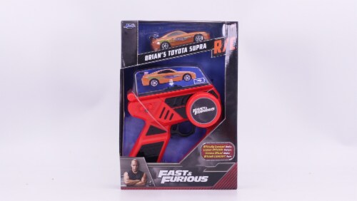 Fast & Furious 1:55 Scale Hollywood Rides RC Toyota Supra Toy Perspective: front