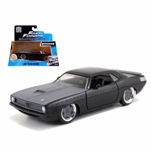 Jada 97206 Lettys Plymouth Barracuda Fast & Furious 7 Movie 1-32 Diecast Model Car Perspective: front