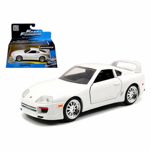 Brian s Toyota Supra White Fast Furious 7 Movie 1 32 Diecast