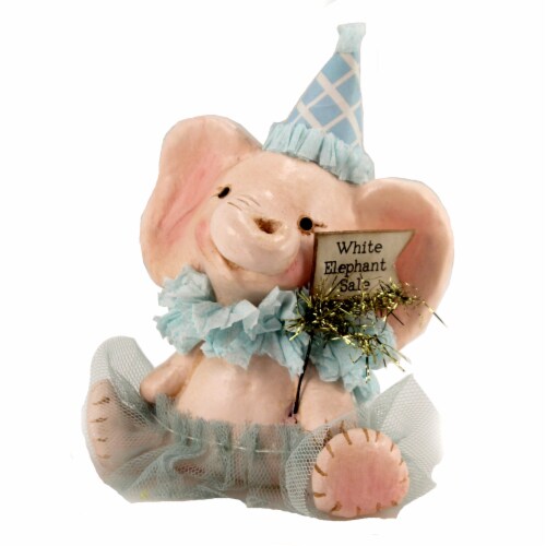 Home Decor White Elephant Sale Polyresin Pink Elephant Ma9261, 1 Kroger