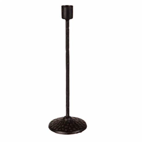 Bambeco Metal Candle Holder Black Perspective: front