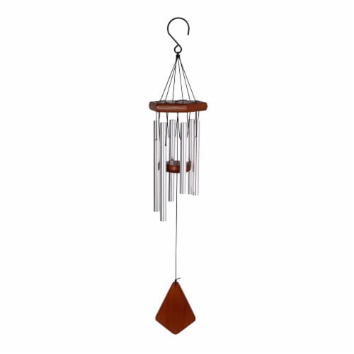 Bambeco 25in Hand Tuned Silver Chime Perspective: front