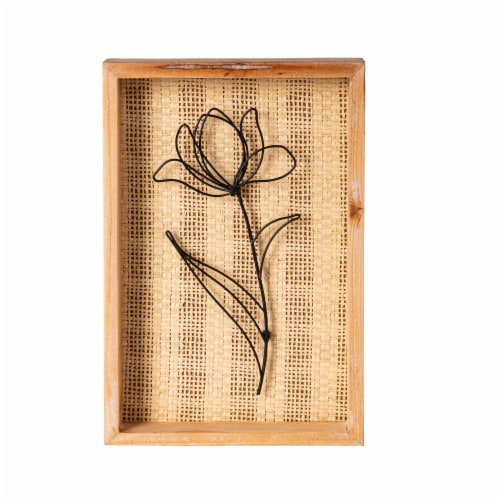 Bambeco Wall Rose Decor Perspective: front