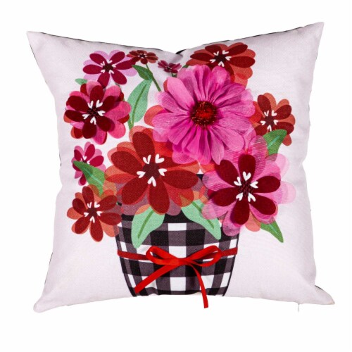 Home Decor Buffalo Check Pot Pillow Cover Polyester Interchangeable 4Plc427bl 1 Fred Meyer