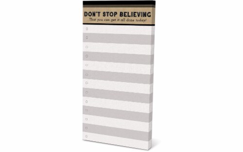 Molly & Rex Don't Stop Believing Magnetic List Pad