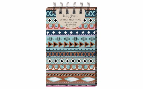 Punch Studio Spiral Bound Note PadArboretumMudclth Perspective: front