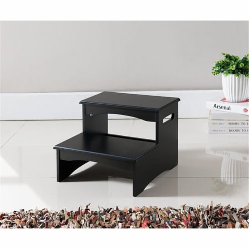 KB R1125 12 x 15 x 15 in. Step Stool - Black Perspective: front