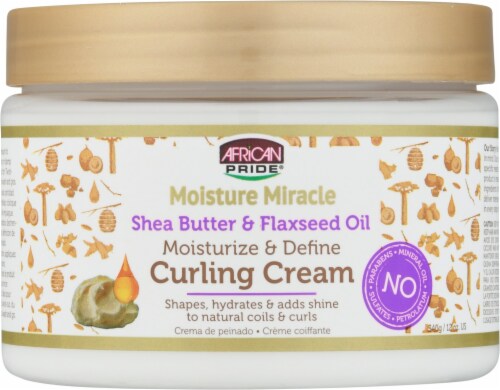 African Pride Moisture Miracle Shea Butter and Flaxseed Oil
