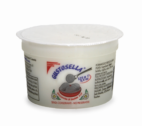 Gustosella Italian Buffalo Mozzarella Perspective: front
