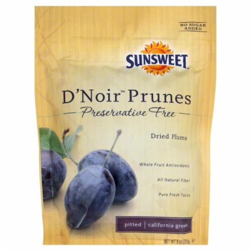 Sunsweet D'Noir Prunes Perspective: front