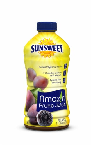 Sunsweet® Amaz!n™ Prune Juice Bottle Perspective: front