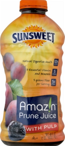 Sunsweet Amaz!n Prune Juice with Pulp Perspective: front